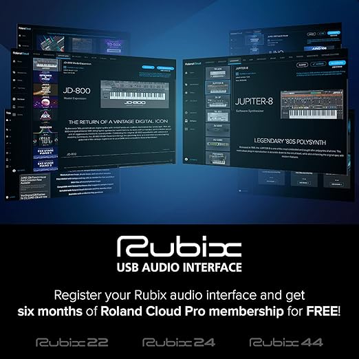 2022発売 ローランド USBオーディオ・インターフェース Rubix24 - DTM、DAW