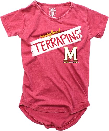Miniatura 16 de Wes and Willy NCAA - Camiseta Burnout para niñas S/S