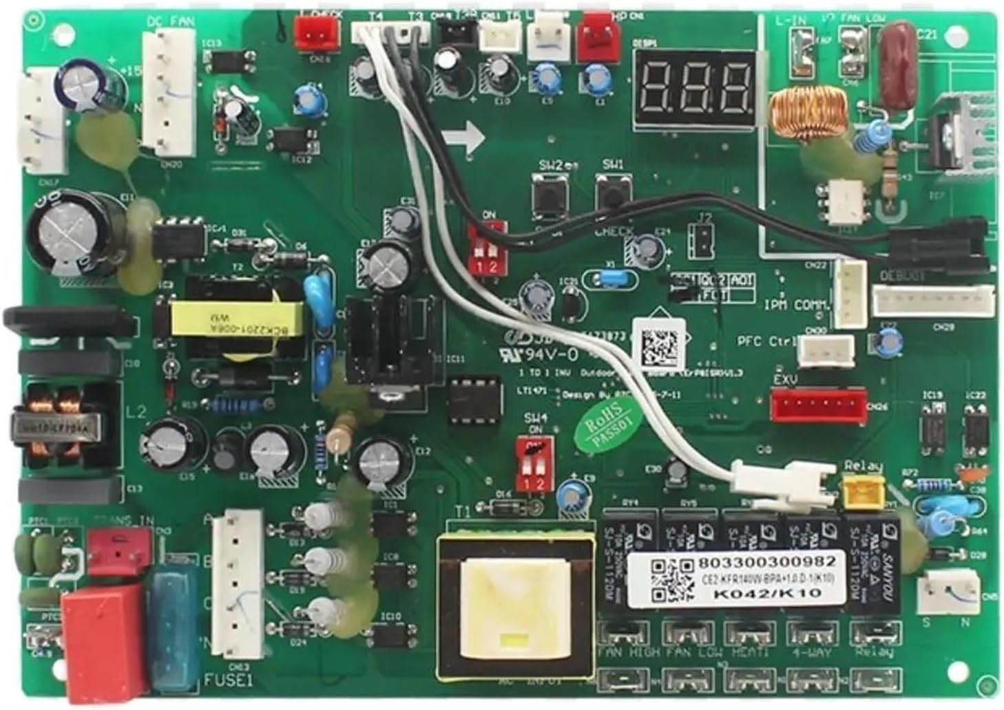 1pc for air conditioning Internal Control Panel 803300300982 CE2-KFR140W-BPA. 1. D-1