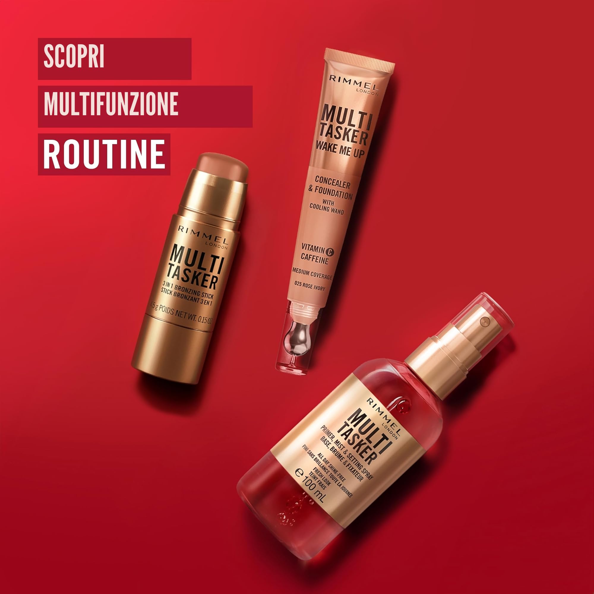 Rimmel Multitasker Bronzing Stick Medium 002 4,5 g