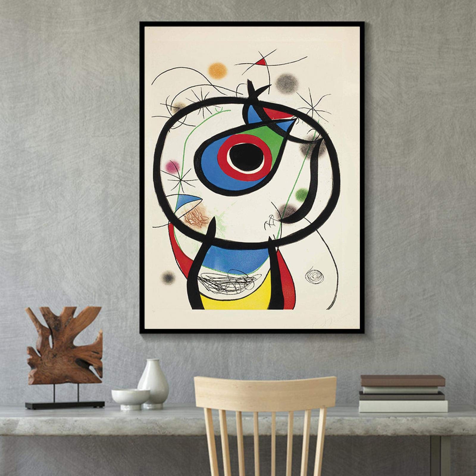 絵画　アート　インテリア　シュルレアリスム　抽象画　テクスチャー Amazon.co.jp: 現代シュルレアリスムアート絵画抽象画レトロ