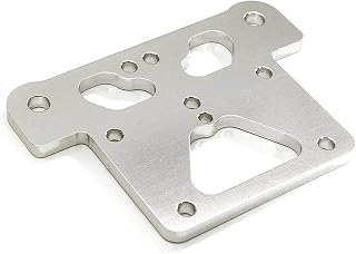 Integy RC Model C28670SILVER Billet Alloy Top Plate for Arrma 1/8 Outcast, Kraton & Notorious 6S BLX AR320195