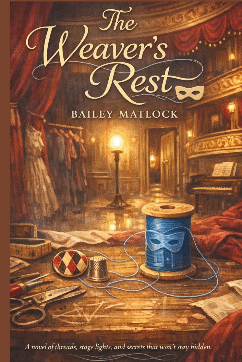 The Weaver’s Rest: A novel of threads, stage lights, and secrets that won’t stay hidden