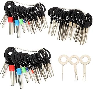 Terminale Rimozione Strumento, Speyang Terminale Rimozione Kit, Estrattore Crimpare Pin Riparazione, Terminali Rimozione Extractor Chiave, Auto Cablaggi Crimpare Connettore - 57 Pezzi