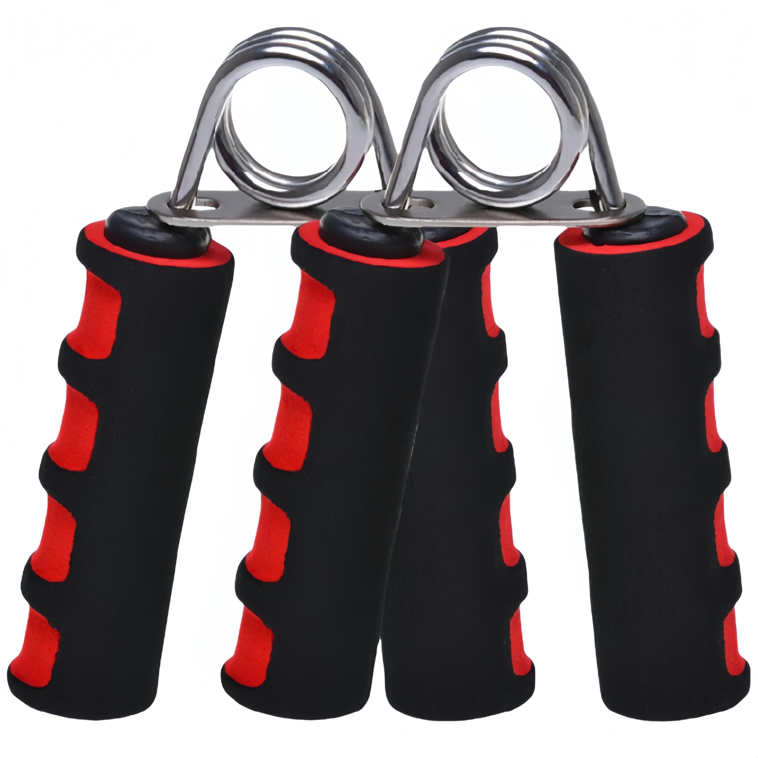 Grip Strengthener Set - 2 Soft Foam Hand Exercisers for Arthritis Relief, Carpal Tunnel &amp; Strength Training | Portable Hand Grip for Men/Women, Home/Office/Travel | Rehab, Tendonitis, Stress Relief