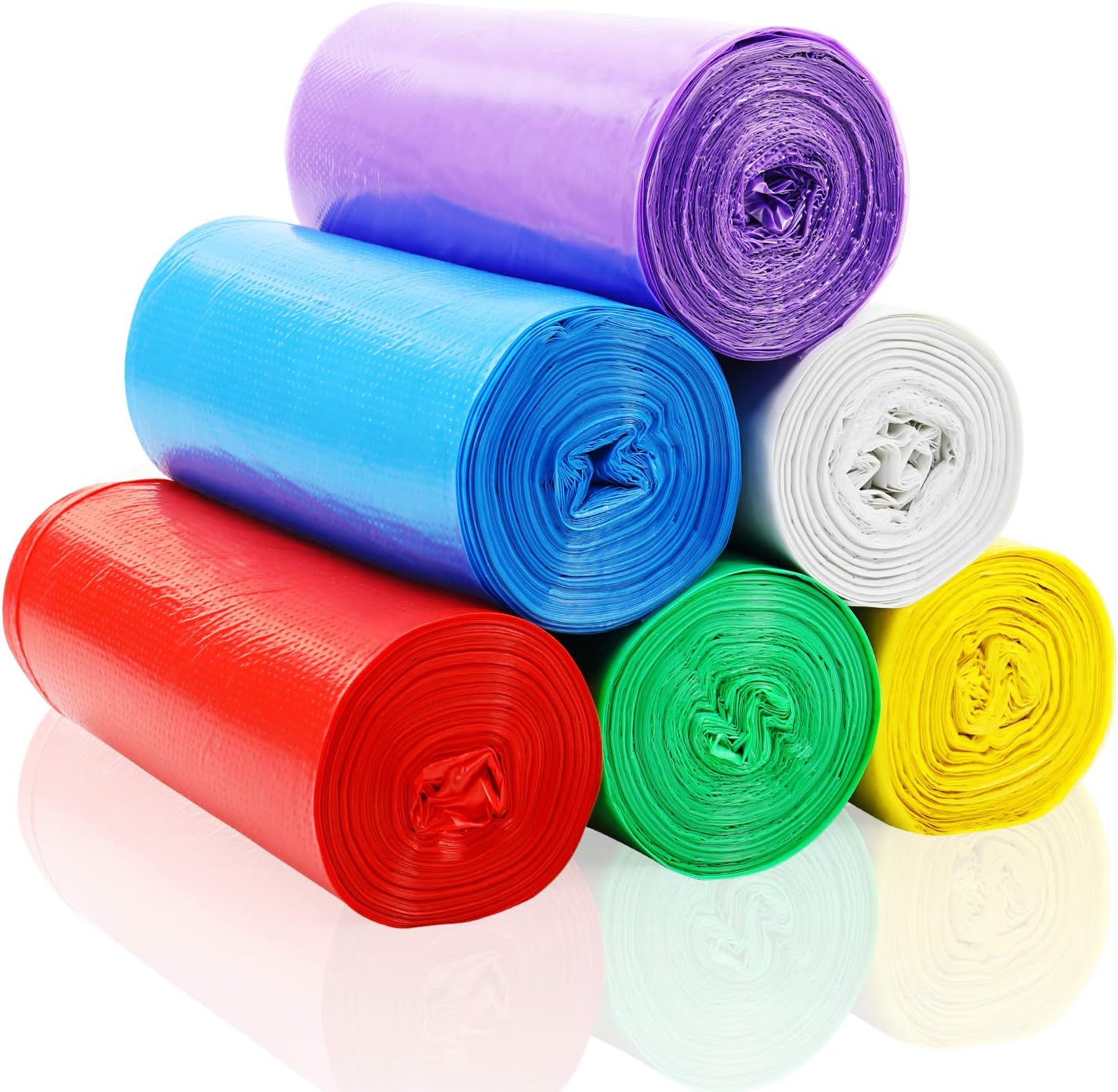 KONE 4 Gallon Trash Bags 168 Count Extra Thick Small Trash Bags Small Garbage Can Bags for Bathroom Home Office Kitchen