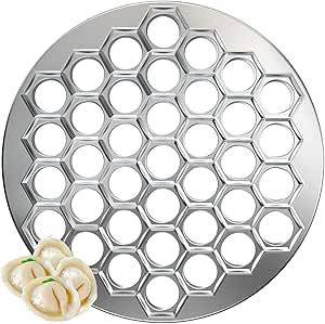 Pelmeni Maker 19 Löcher - Dumpling Form Mit Nudelholz Für Teigtaschen