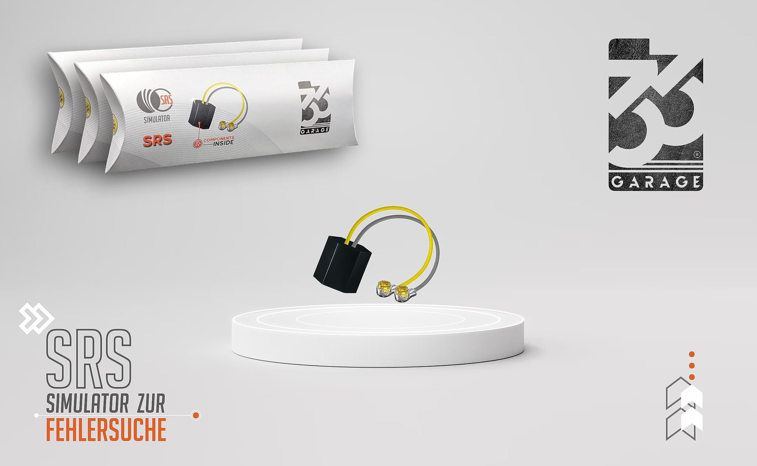 Greluma Airbag Bypass Widerstand 8 Stk - 12V SRS Simulator Für PKW & LKW