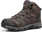NORTIV 8 Men's Ankle High Waterproof Hiking Boots, Outdoor Lightweigh