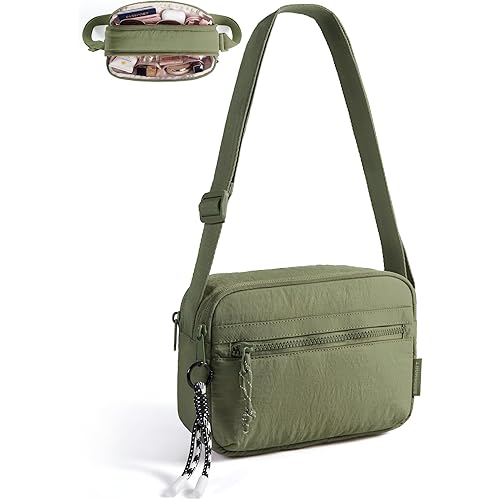 BAGSMART Cross Body Purse, Small Crossbody Bags for Women Travel Purse, Casual Shoulder Handbag Wallet