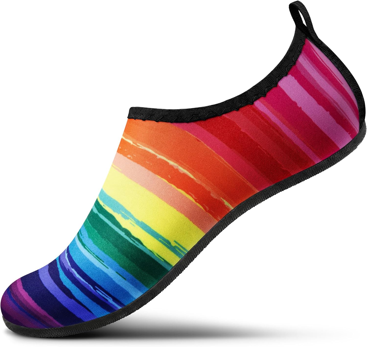 SEEKWAY Water Shoes Women Men Adult Quick-Dry Aqua Socks Barefoot Non Slip for Beach Swim River Pool Lake surf Black SK002(U)