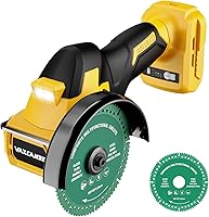 Vista 1 de Herramienta de corte inalámbrica compatible con batería DeWalt 20V Max, motor sin escobillas de 18,000 RPM, hojas de 4" (2 piezas) con cubierta