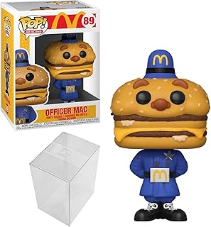 Pop! Ad Icons: McDonald's - Officer Big Mac Bundle with 1 PopShield Pop Box Protector