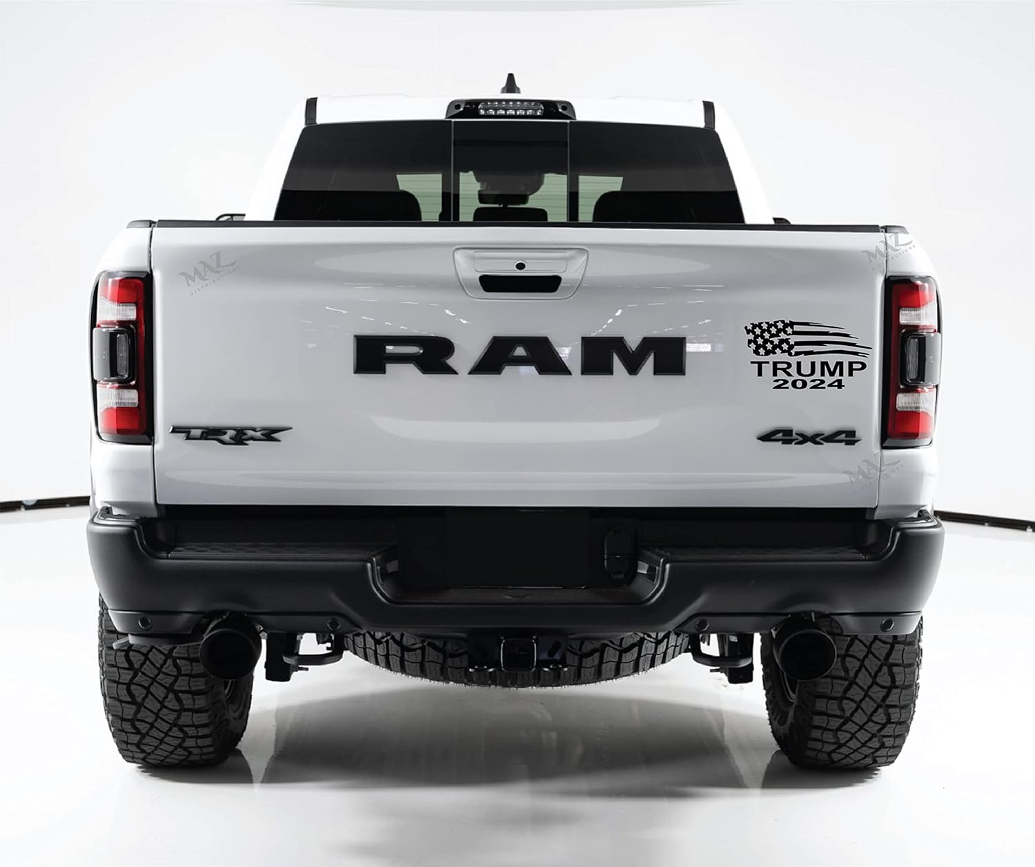 de la bandera de Trump 2024 de vinilo de la