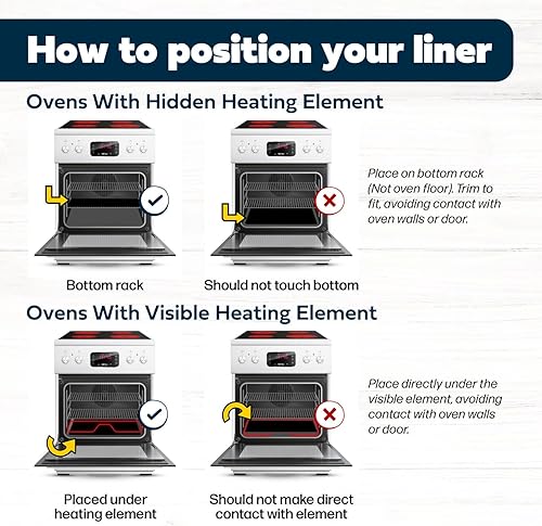 Miniatura 8 de Cooks Innovations Juego de revestimiento antiadherente y crujiente para horno tostador, obtén alimentos crujientes cada vez, fácil de limpiar, hoja