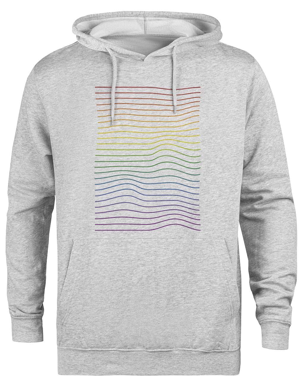 Orgoglio LGBT+ Felpa Grigia Unisex Eco-Friendly Unisex Grey Hoodie Eco-Friendly Hooded Jacket