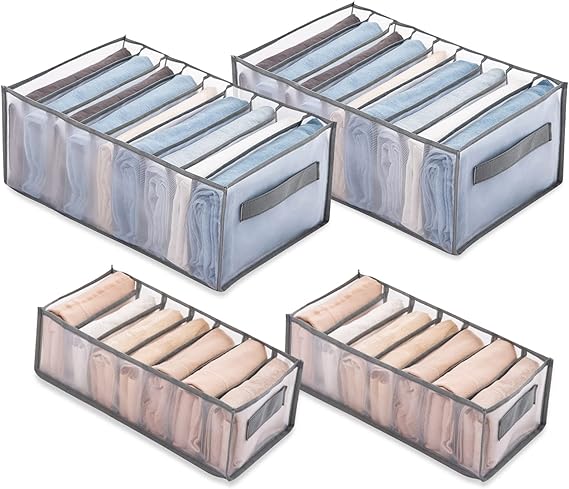 15 Organizer Trasparenti Con Cerniera - 36x36x36 Cm, Per Armadio, Maglioni, Scarpe, Pieghevoli - Foto 10