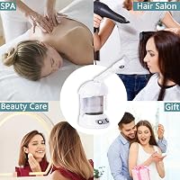 TaFoyu Professzionális Nano Ionos Arcgőzölő Készülék Pórus Tisztító Otthoni Spa Arcápolás Bőrápolás 7