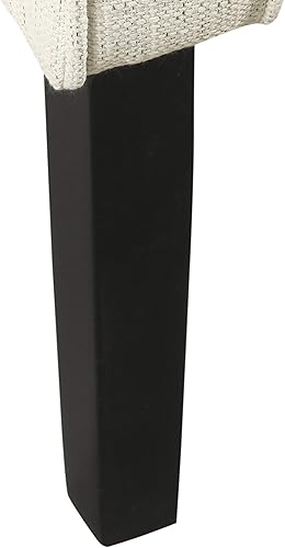 Miniatura 25 de HomePop Silla decorativa en forma de barril, reposabrazos, tela sólida y madera, verde azulado mediano verde azulado,Agua,Marrón,Gris y