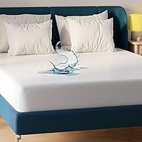 Niagara Queen Waterproof Mattress Protector 60x80 - Breathable Noiseless Deep Pocket 8-20" Ultra Soft Jersey Cover