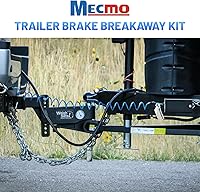 Vista 5 de MECMO Cable de remolque en línea de 7 vías, resistente de 8 pies, listado UL, con caja de conexiones de 7 bandas, interruptor de ruptura de 12 V