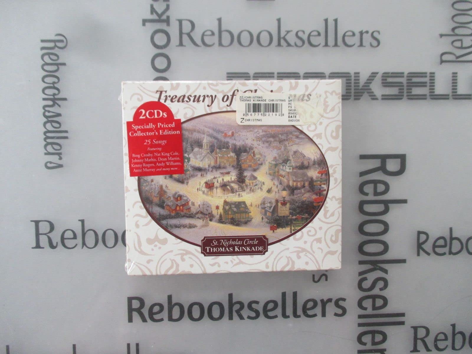 Thomas Kinkade: Treasury of Christmas [Audio CD] Various Artists
