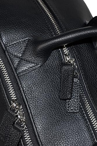 Miniatura 2 de Tennis Leather Bag for 2 Rackets  Handmade to Order in Italy  Soft Pebble-Grain Waterproof Leather  Racquets Elegant Bag Luxury Sports Handbag