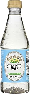 Rose's Simple Syrup Made from Cane Sugar
