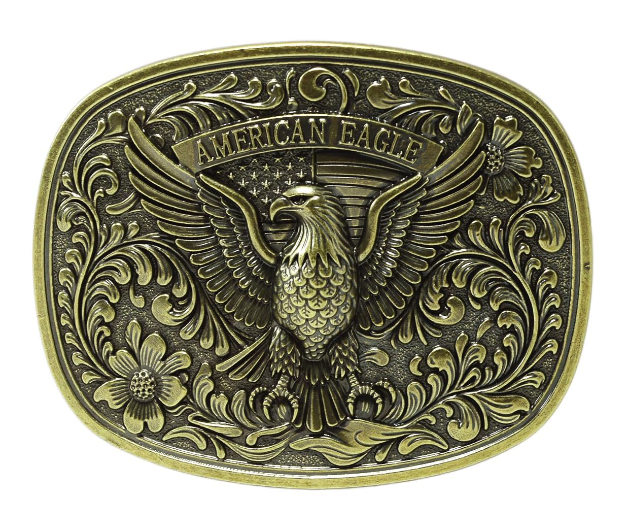 Moranse Cross Cowboy Kneeling Prayer Horse Zinc Alloy Belt Buckles