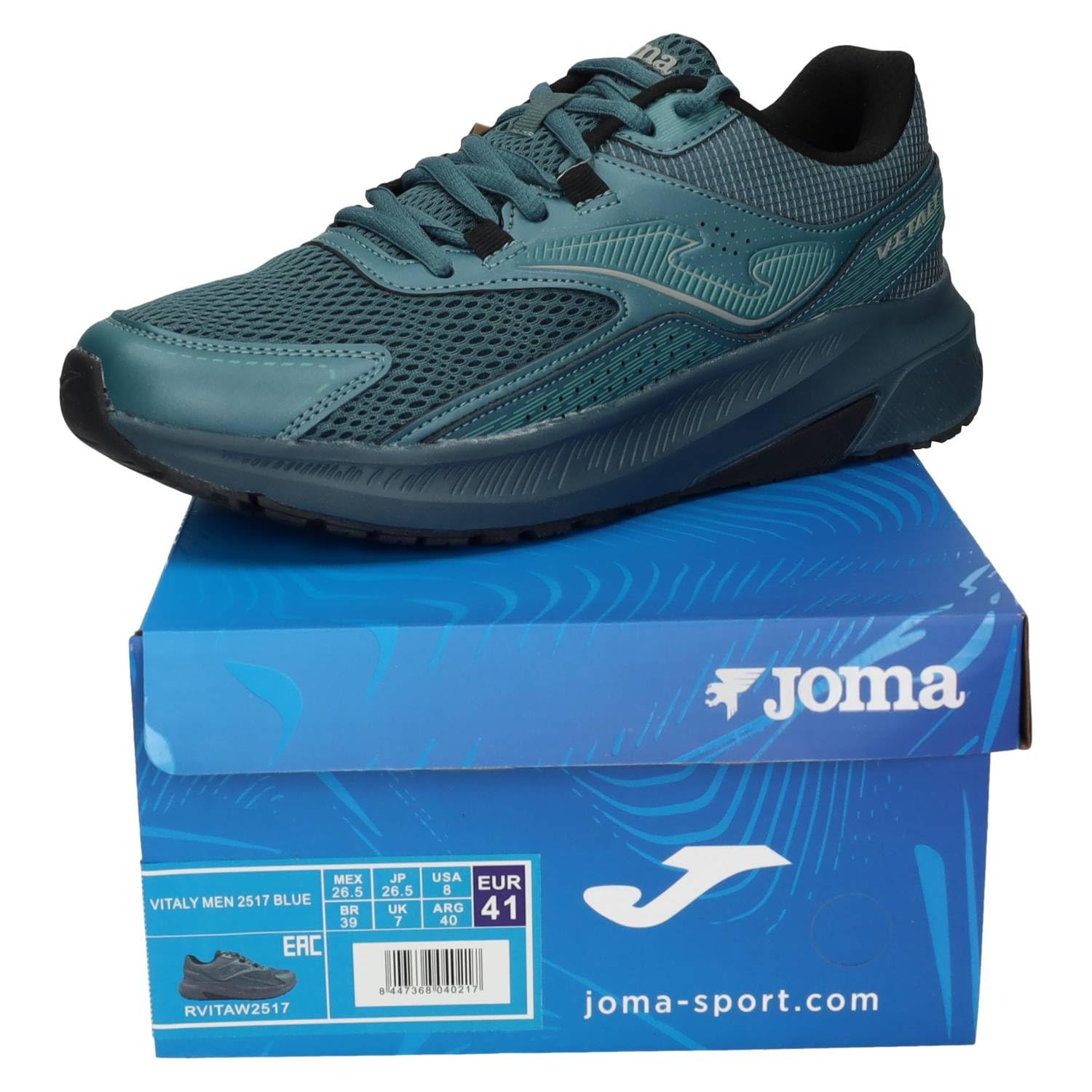 Joma RVITAW2517 Zapatillas Deportivas Joma VITALY Azul para Hombre con Malla Transpirable y Suela EVA Mujer Deportivos