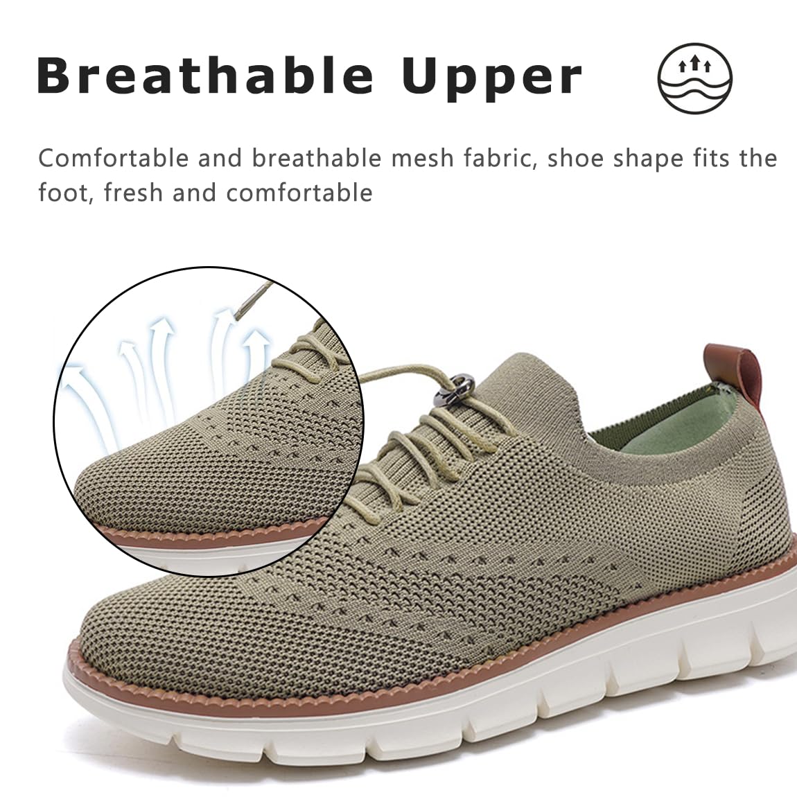 Breeze Wearbreeze Chaussures pour Homme Chaussures Orthopédiques Confortables Chaussure de Marche Respirante