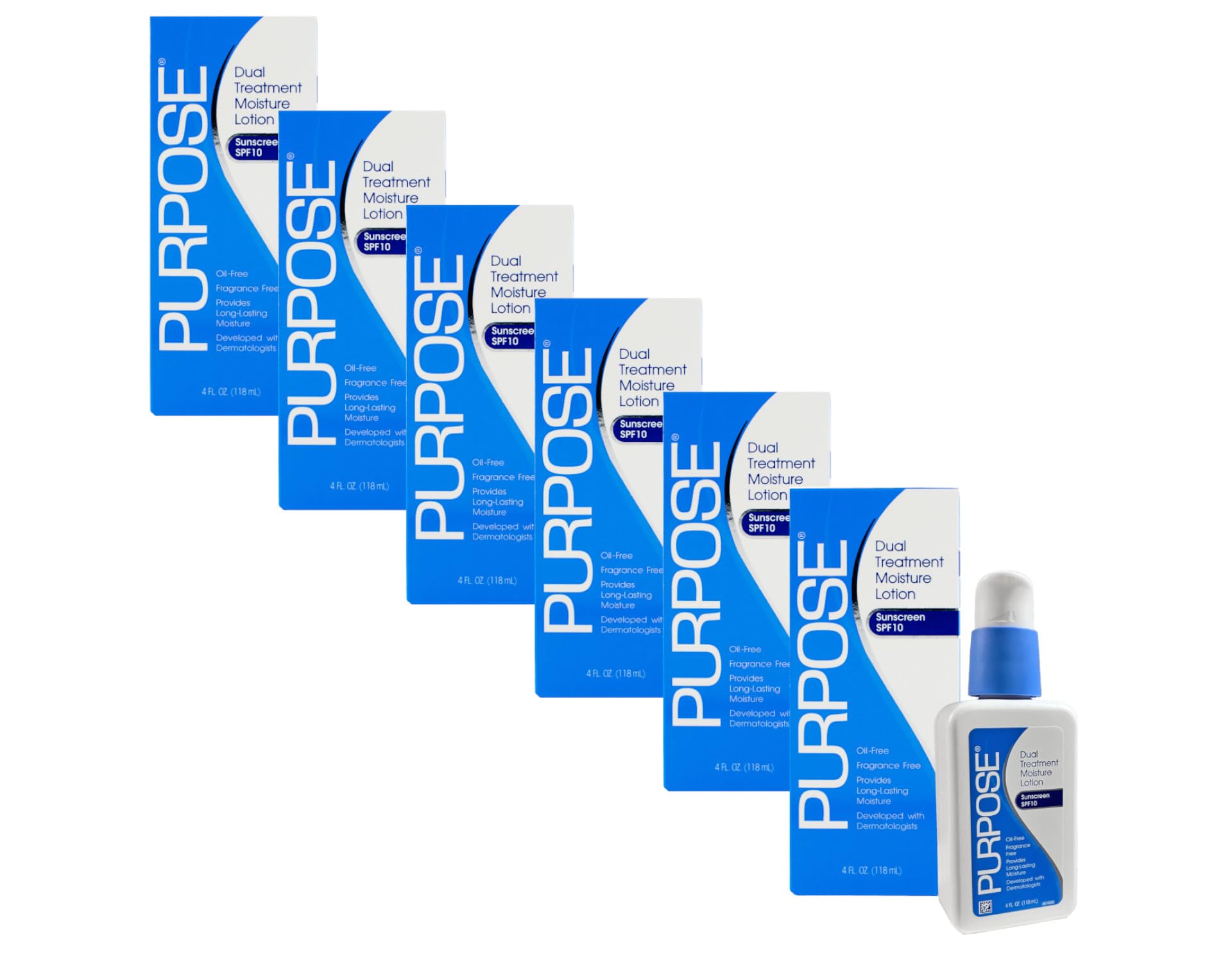 Amazon.com: Purpose Dual Treatment Moisture Lotion with SPF 10