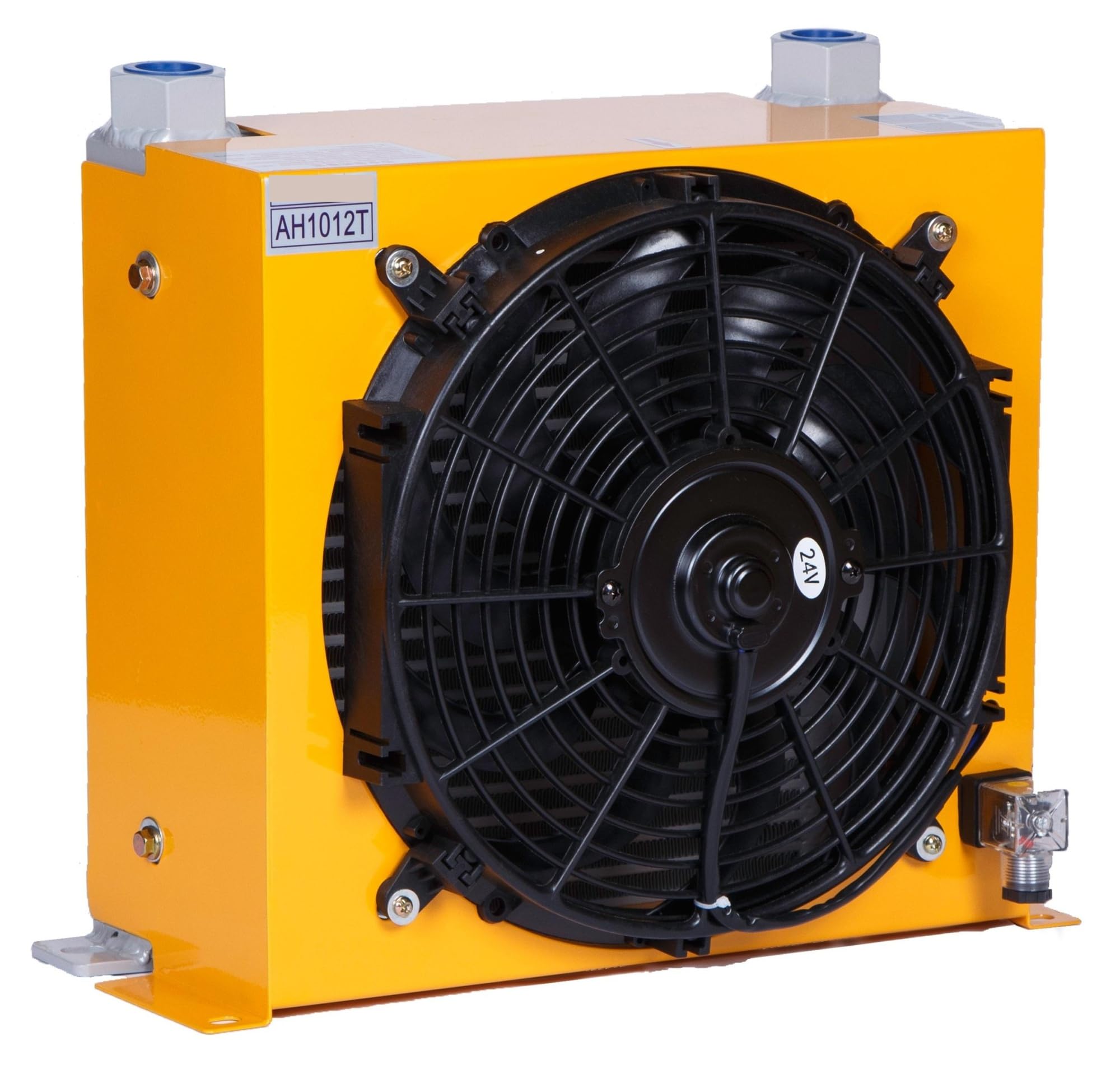 AH1012T Sistema hidráulico Enfriador de aire Radiador de aceite refrigerado por aire Intercambiador de calor de placas Bajo nivel de ruido Rendimiento alto(DC12)