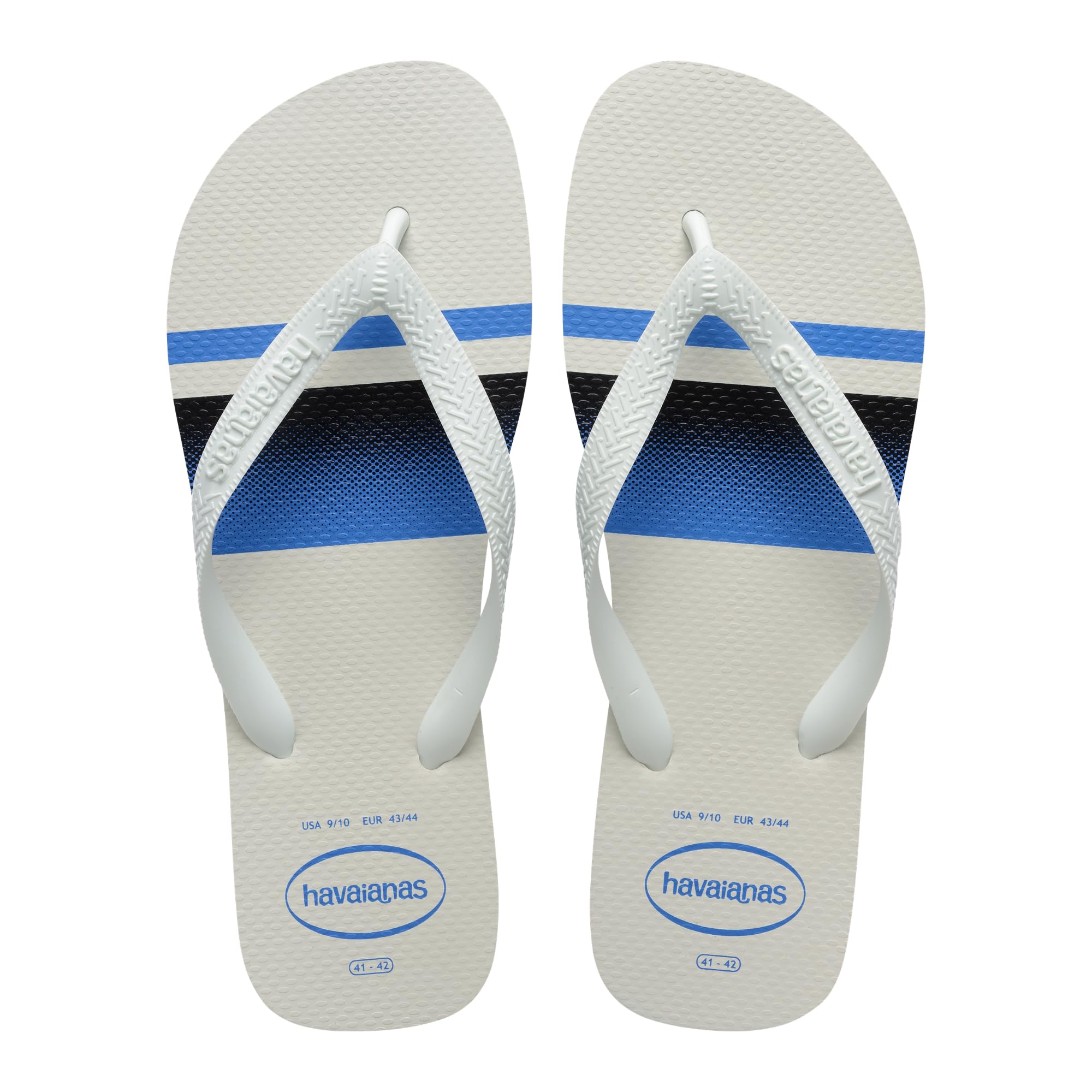 Havaianas Top Basic Men FlipFlop White/White/Blue 12/13 UK