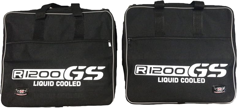 GREAT BIKERS GEAR - Pannier Liner Inner Luggage Bags For BMW R1200GS Liquid Cool 2016-2019 Aluminium Panniers Printed