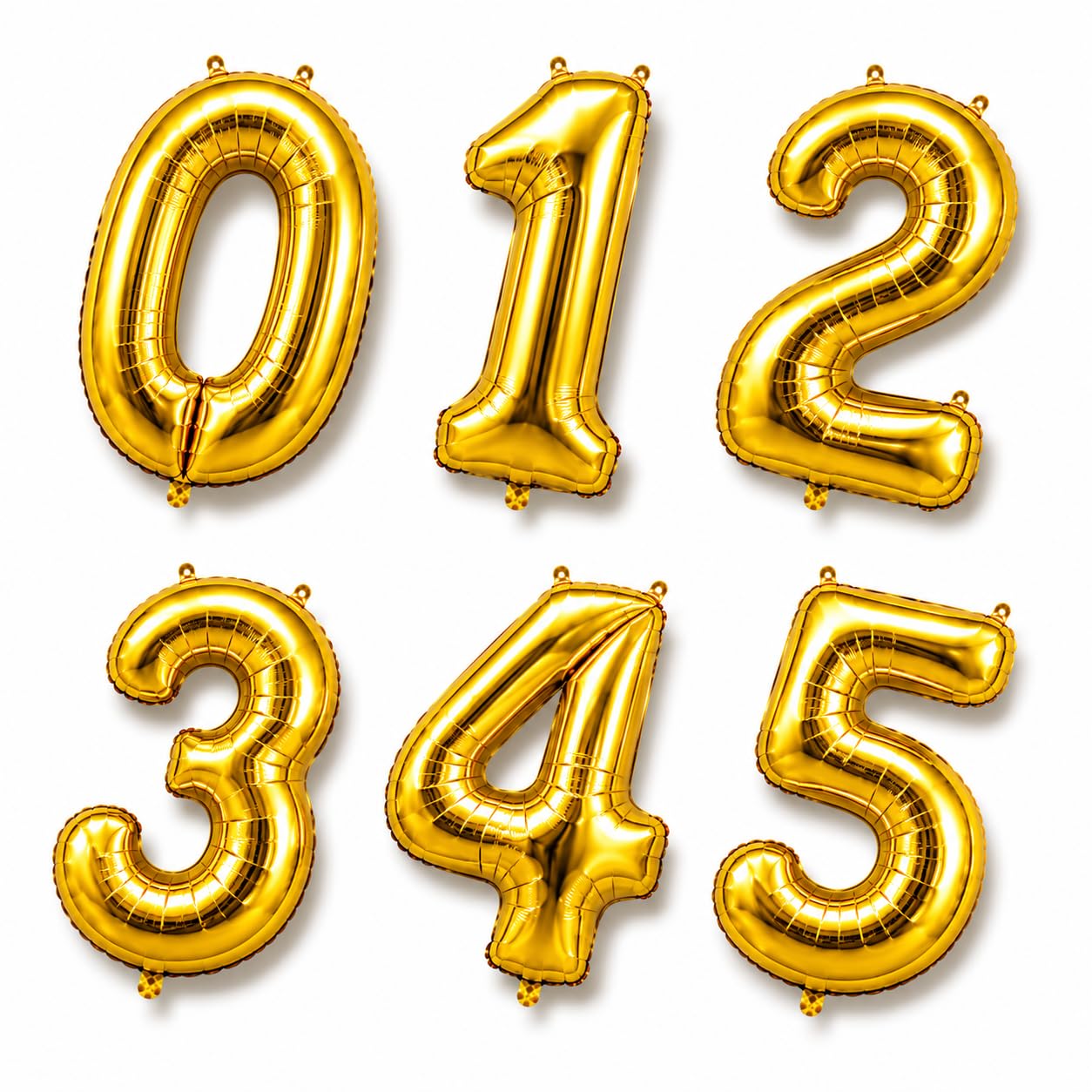 Golden Alphabet Balloons - A to Z Set -6