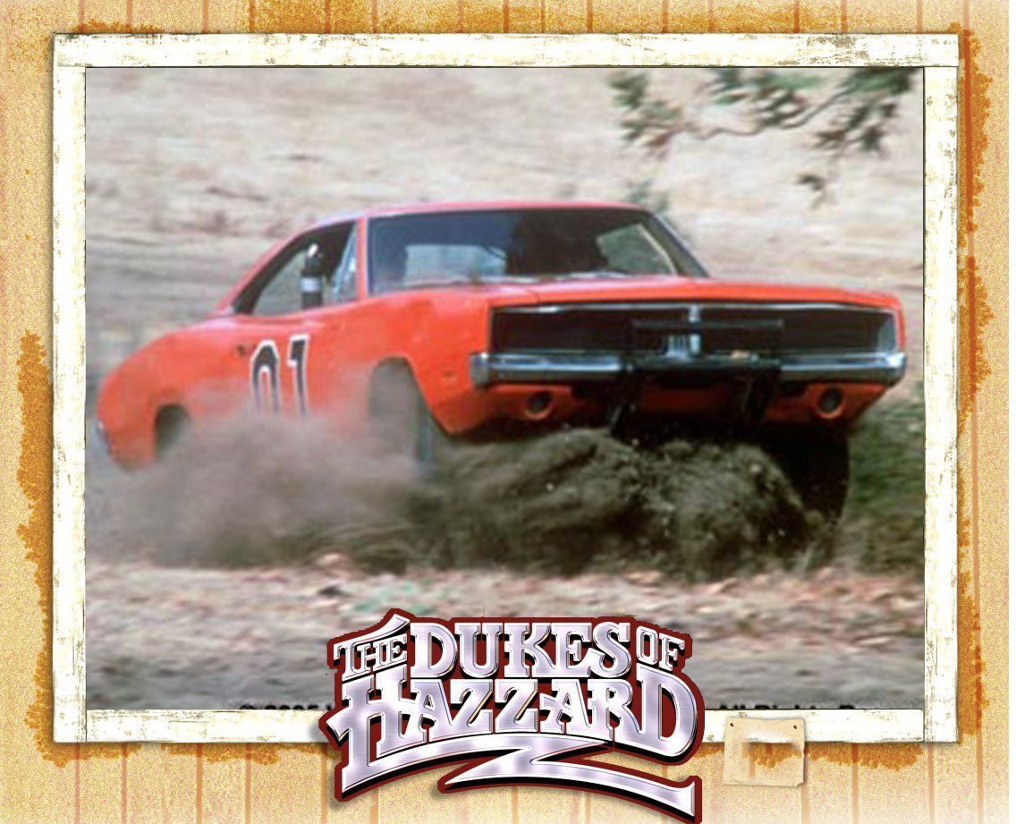 The General Lee from The Dukes of Hazzard Release 1/18 Scale