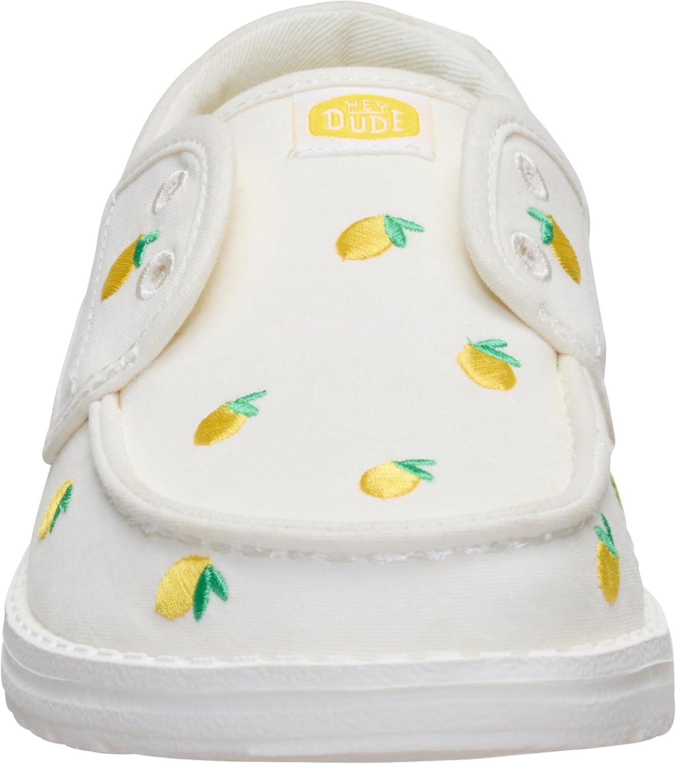 HEYDUDE Women's Wendy Cru Embroidered Slip On Shoe | Lightweight Travel Ready Canvas Casual Sneaker