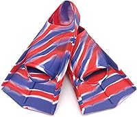 Vista 16 de Aletas de natación para niños, cómodas aletas de silicona para nadar y bucear, tamaño adecuado para principiantes, niños, niñas, niños y adultos