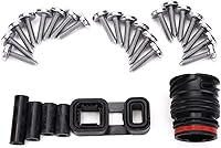 Vista 3 de Kit de reparación de bandeja de filtro de aceite de transmisión automática 6HP26 con junta, perno, anillo en O y adaptador compatible con BMW Land