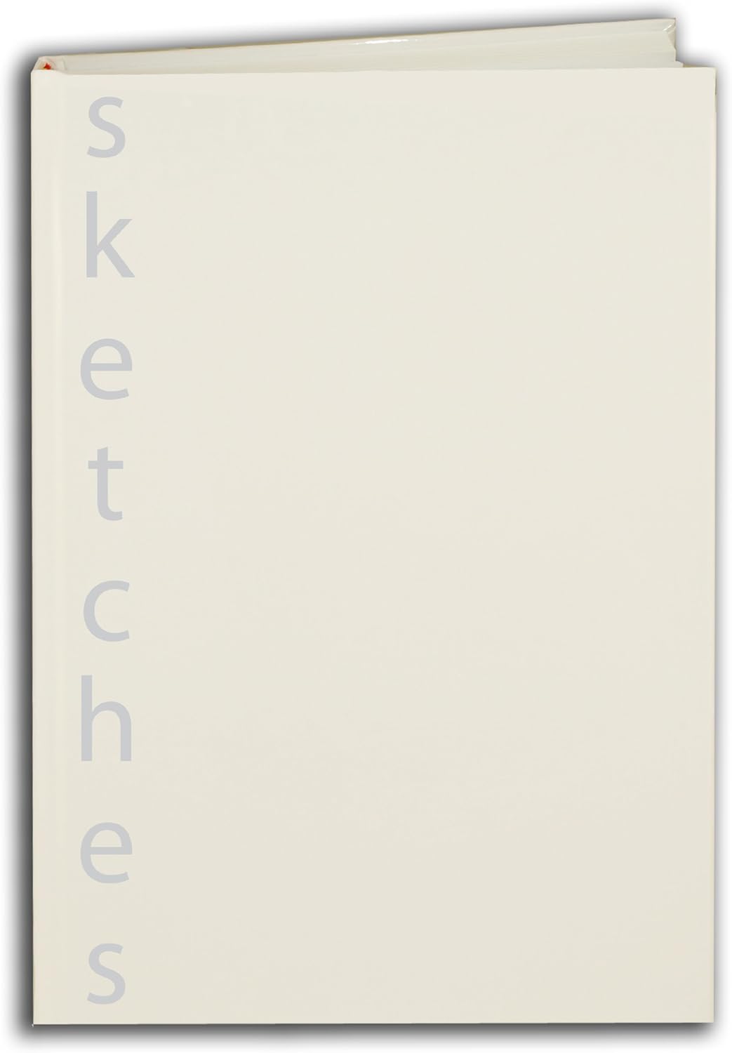 BookFactory Sketchbook/Art Sketch Book/Sketching Book/Sketches Book/Sketch Notebook - 120 Pages White Laminated Cover Section Sewn Hardbound 8'' x 10'' Blank Format (Made in USA)