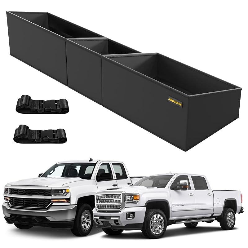 Organizador de Armazenamento Sob o Banco Traseiro MIKKUPPA para Chevy Silverado e GMC Sierra, QSP446