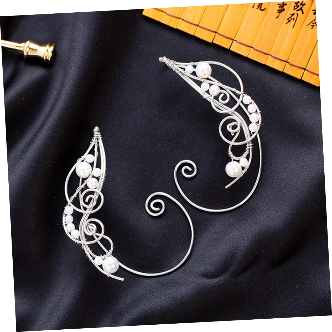 GALPADA 5pares Pendientes De Oreja Ear Cuffs Sin Perforación Accesorios Para Mujeres y De Joyería Artesanal Elegantes