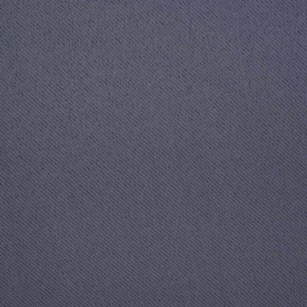 Verdunkelungs-Vorhänge mit Ringen, 2 Stück Anthrazit 225 x 140 cm, Polyester Gardine mit Ösen und Schlaufen, Blickdicht, Lichtdurchlässig, Thermo- und Sichtschutz für Wohnzimmer Schlafzimmer
