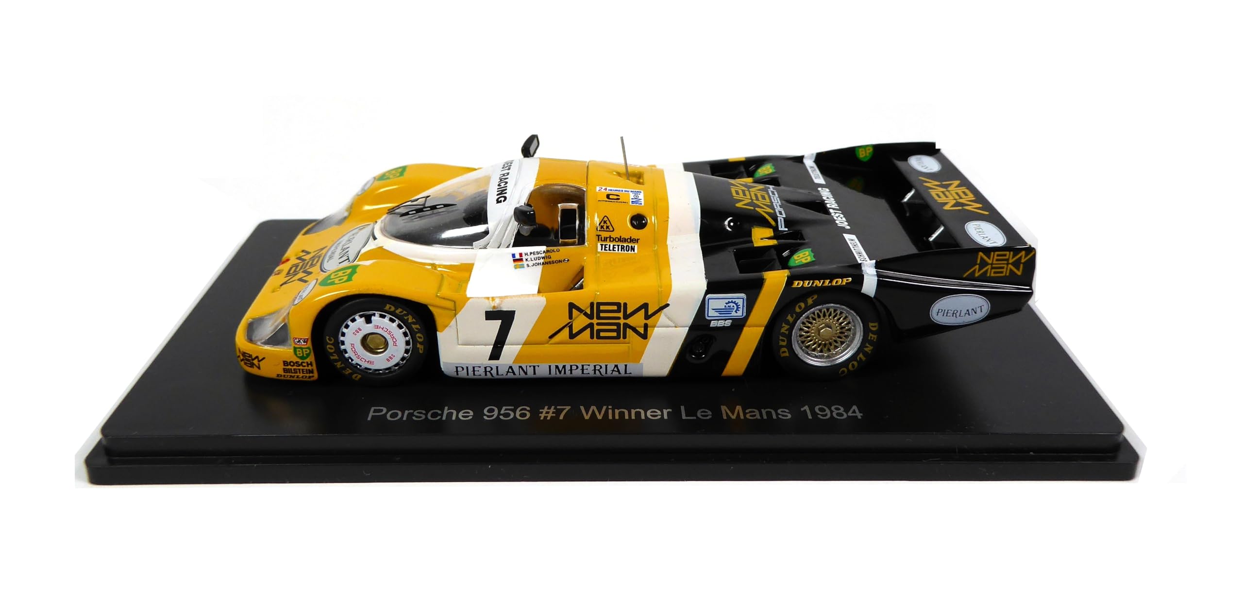 OPO 10 Lot de 3 Voitures 24h Le Mans Spark 1/43 Toyota TS050 2017 + Porsche 956 1984 + Nissan R390 GT1 1998 / LM01+03-05