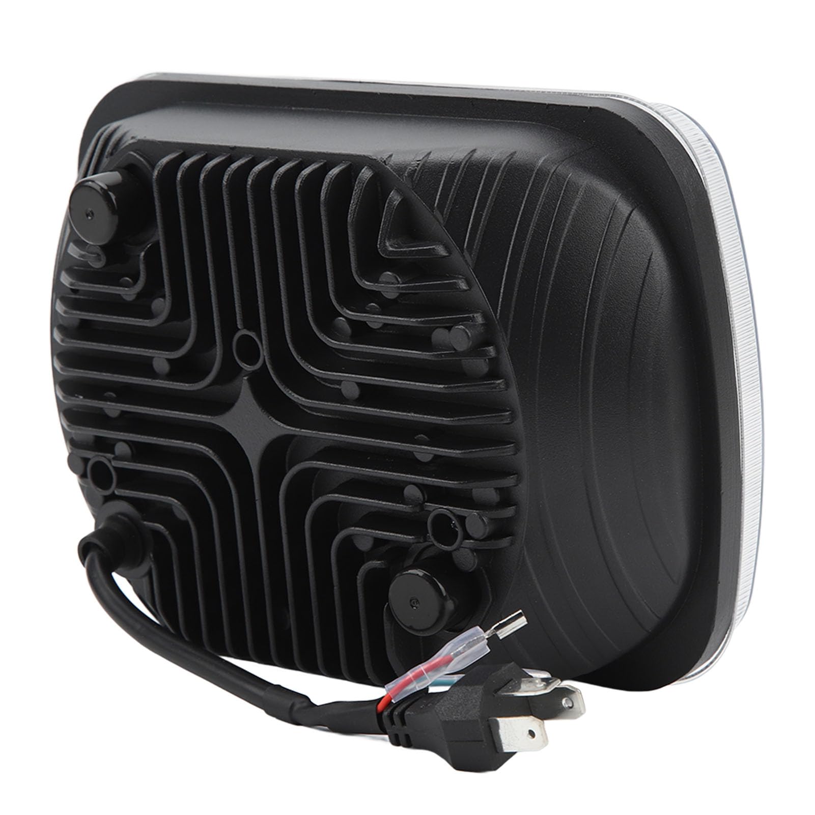 Faro Quadrato a LED, Faro Quadrato DRL per Auto, Indicatore di Direzione, Impermeabile, Compatibile con Cherokee XJ YJ Comanche MJ 240SX