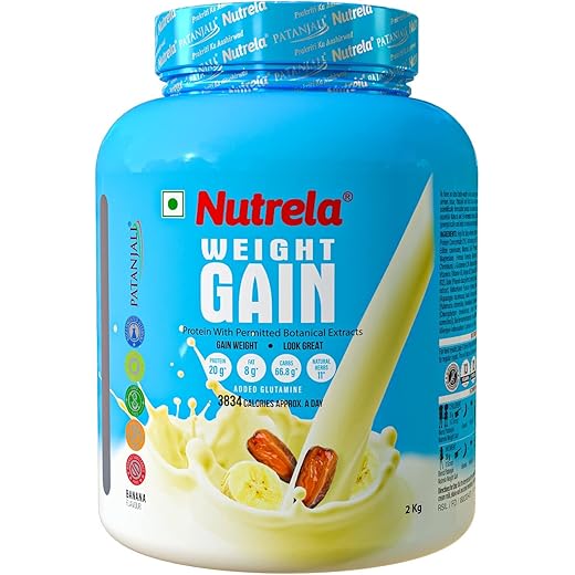 Nutrela Weight Gainer Banana 2 Kg