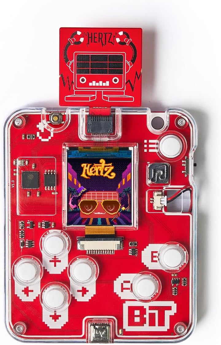 Wacky Robots Card Game - Hertz Pack - CircuitMess Bit Expansion - Hertz, Trading Card Game, 14 Cards with Game Token