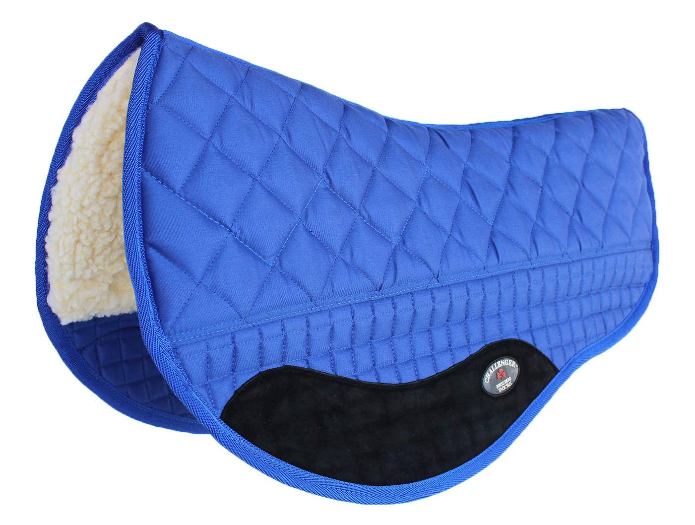 Cavallo Sella, Western 26 x 22 Endurance in Pile Trapuntato in Cotone 39165 – 168, Blue Black, 28" x 16"