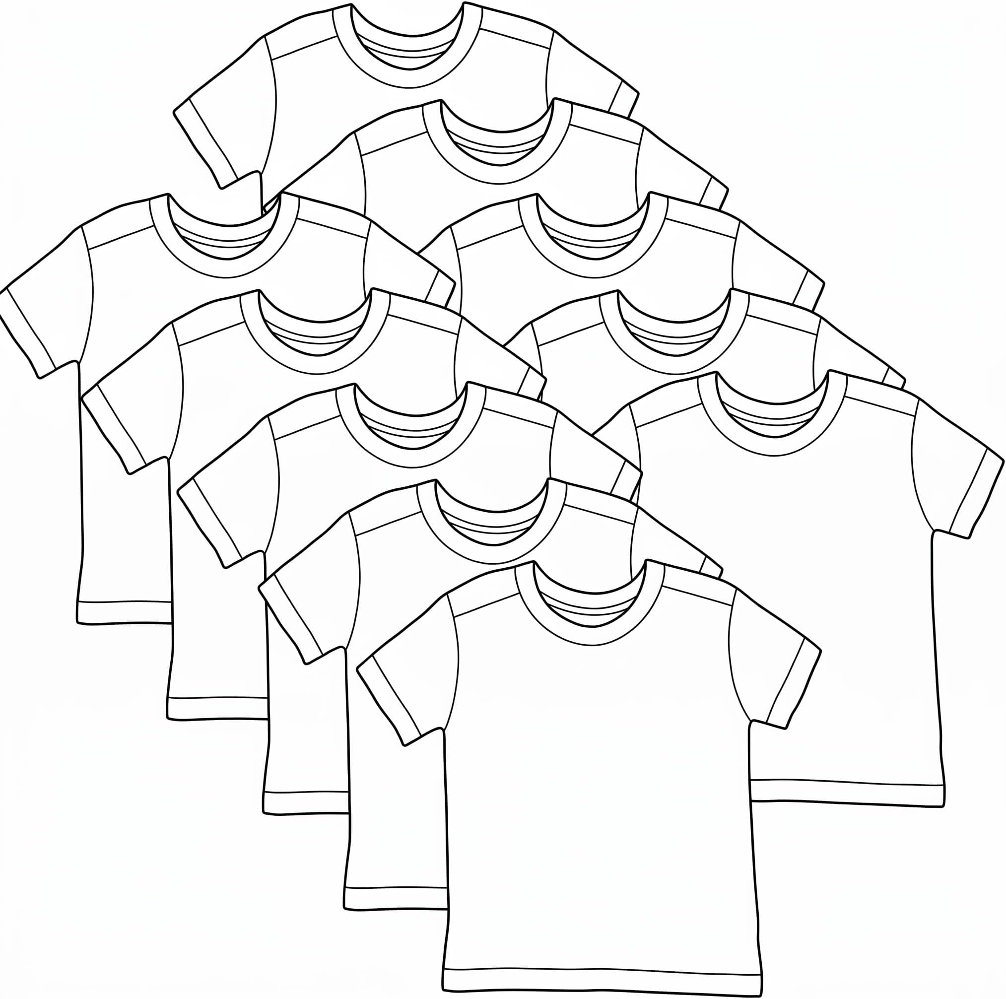 Honest Baby Clothing Unisex Kids Organic Cotton Short Sleeve T-Shirt Multi-Pack Baby and Toddler T-Shirt Set